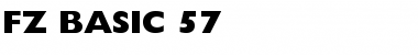 FZ BASIC 57 Font