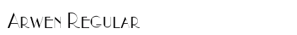 Arwen Regular Font Preview