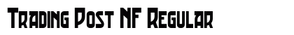 Trading Post NF Regular font free download