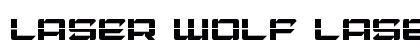 Laser Wolf Laser Regular Font Laser Wolf Laser Regular Font Preview