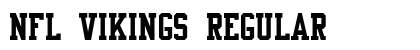 NFL Vikings Regular font free download