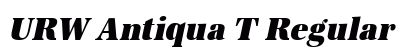 URW Antiqua T Regular font free download
