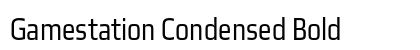 Gamestation Condensed Bold Font Preview