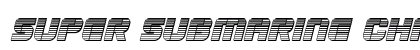 Super Submarine Chrome Italic Italic Font Preview