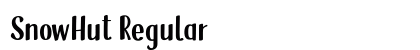 SnowHut Regular preview