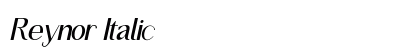 Reynor Italic preview