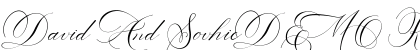 David And SovhieDEMO Regular font free download