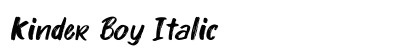 Kinder Boy Italic preview