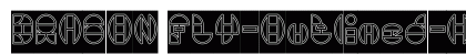 DRAGON FLY-Outlined-Hollow Regular Font DRAGON FLY-Outlined-Hollow Regular Font Preview