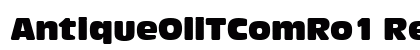 AntiqueOliTComRo1 Regular font free download