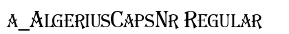 a_AlgeriusCapsNr Regular