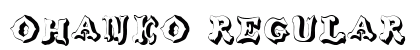 OHANKO Regular Font Preview