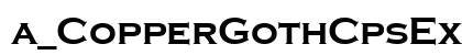 a_CopperGothCpsExp Regular font free download
