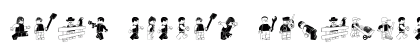Lego System Dingbats preview