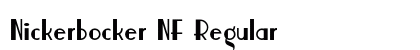 Nickerbocker NF Regular Font Preview