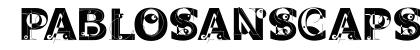 PabloSansCaps Regular Font Preview PabloSansCaps Regular Font Preview