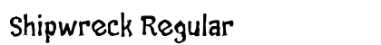 Shipwreck Regular Font Preview