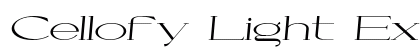 Cellofy Light ExtExp Ita Italic preview Cellofy Light ExtExp Ita Italic preview