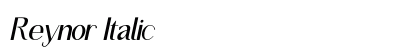 Reynor Italic preview