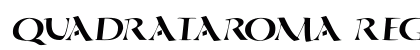 QuadrataRoma Regular Font Preview