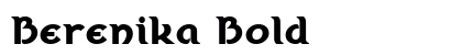 Berenika Bold Font Preview