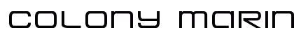 Colony Marines Expanded Expanded Font Colony Marines Expanded Expanded Font Preview