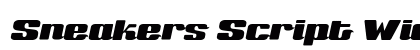 Sneakers Script Wide preview