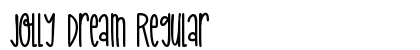 Jolly Dream Regular Font Preview