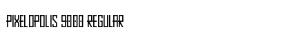 Pixelopolis 9000 Regular Font Preview