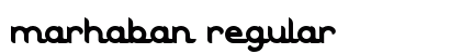 Marhaban Regular preview Marhaban Regular preview