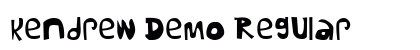 Kendrew Demo Regular preview