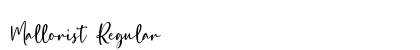 Mallorist Regular Font Preview