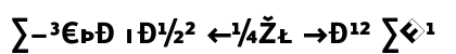 Eureka Sans Bold Caps Exp Preview