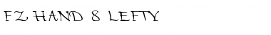 Download FZ HAND 8 LEFTY Font