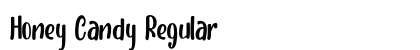 Honey Candy Regular Font Preview