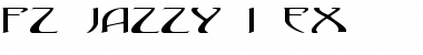 FZ JAZZY 1 EX Normal Font