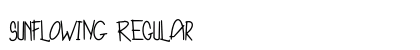 SunFloWiNG Regular Font Preview