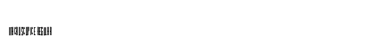 MacroscopicE Regular Font Preview