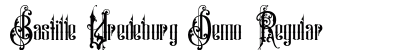 Bastille Vredeburg Demo Regular font free download