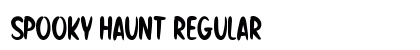 Spooky Haunt Regular Font Preview