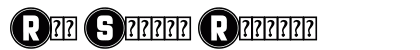 Red Signal Regular Font Preview