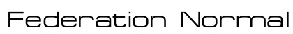 Federation Normal font free download