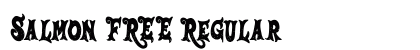 Salmon FREE Regular Font Salmon FREE Regular Font Preview