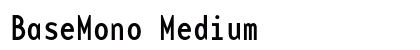 BaseMono Medium preview