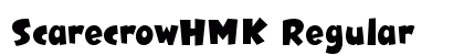 ScarecrowHMK Regular Font Preview