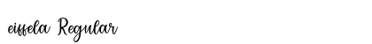 eiffela Regular Font Preview
