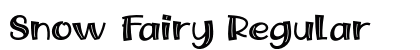 Snow Fairy Regular Font Preview