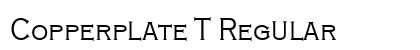 Copperplate T Regular preview