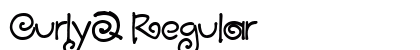 CurlyQ Regular Font Preview
