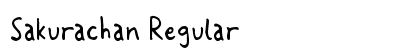 Sakurachan Regular Font Preview
